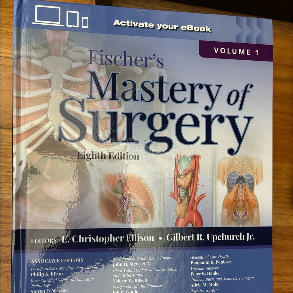 Brand new Fischer’s Mastery of Surgery Eighth Edition